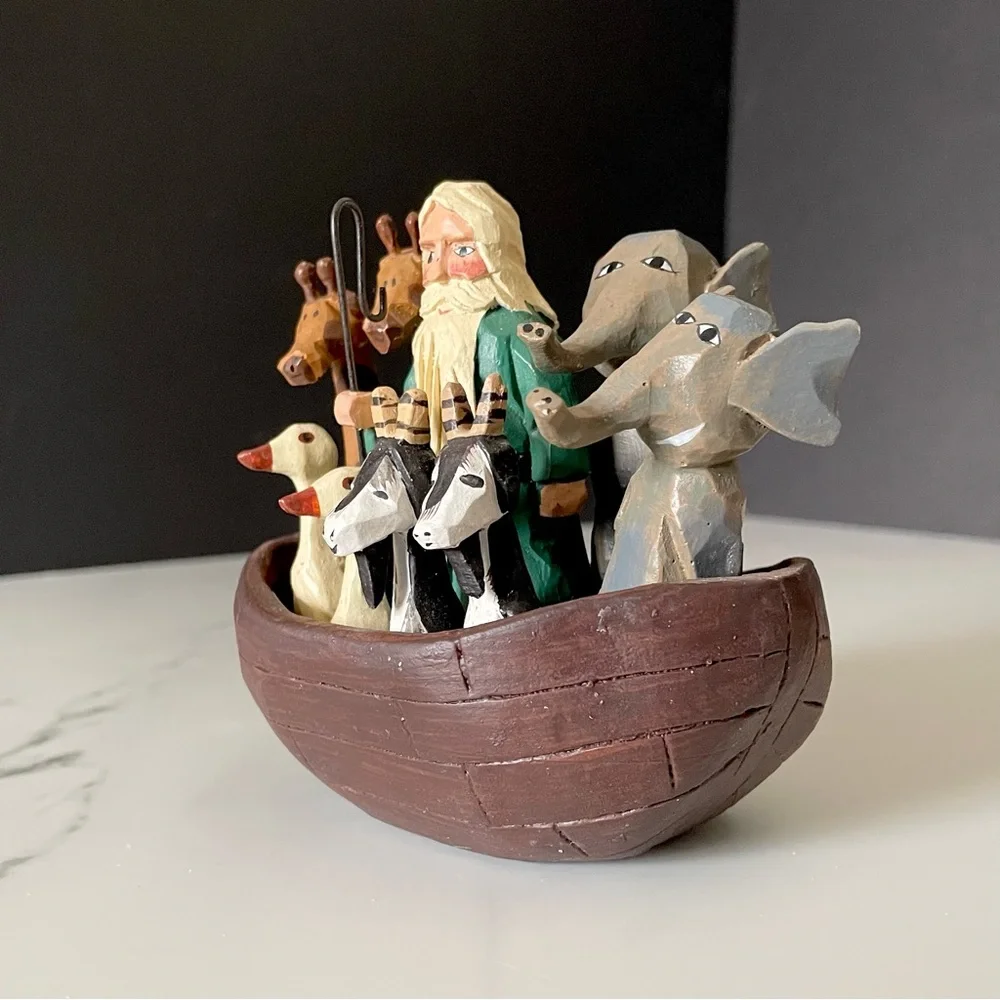 Noah's Ark Small Figurine by House of Hatten